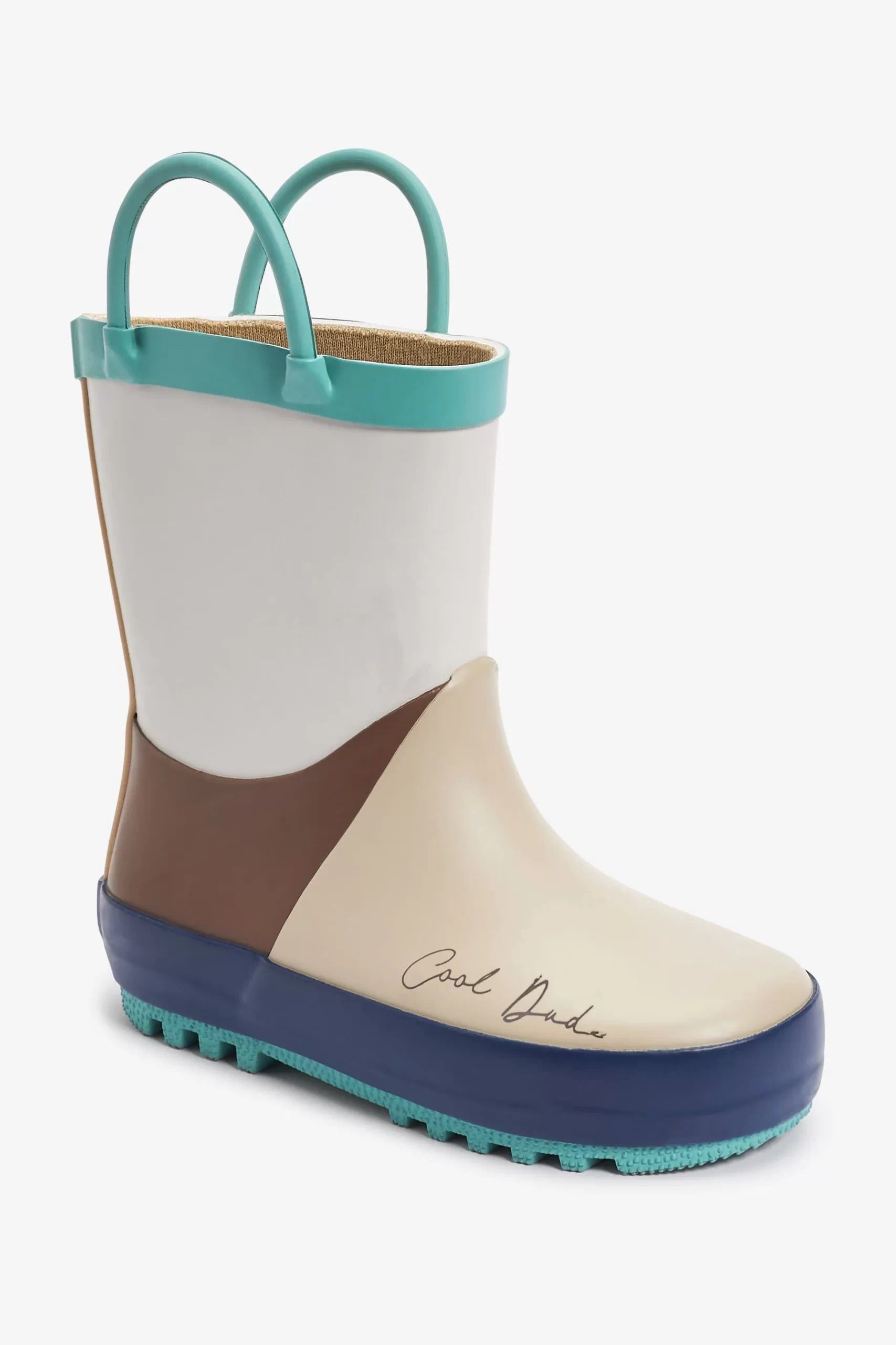 Dinossi - Kulplu Erkek Çocuk Gri Yağmur ve Kışlık Çizmesi - 26.5-Dinossi