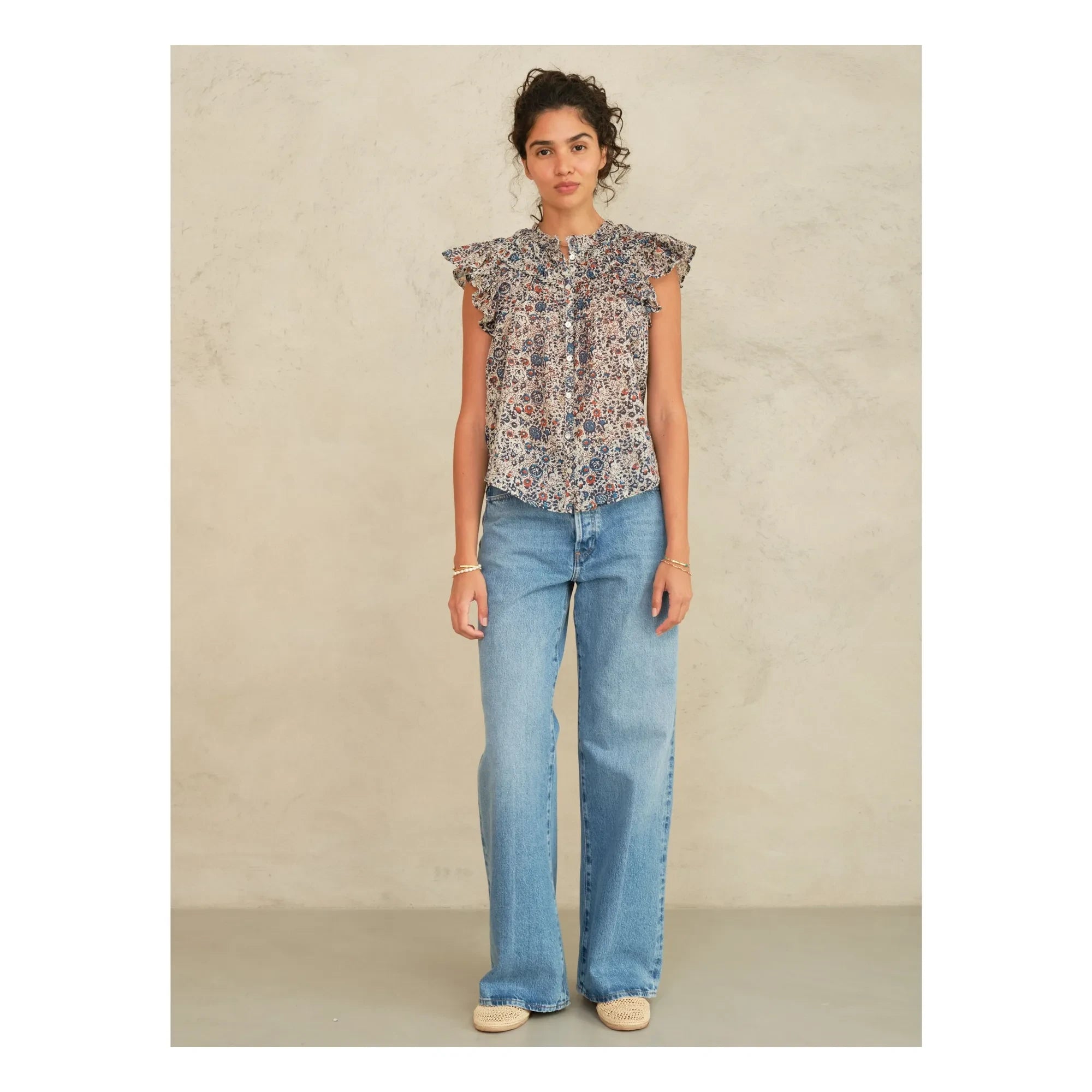 M.A.B.E. - Cass Blouse | Indigo