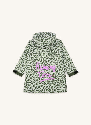 Hello Hossy - Leopard Raincoat | Green