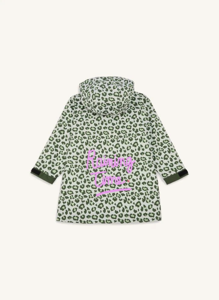 Hello Hossy - Leopard Raincoat | Green
