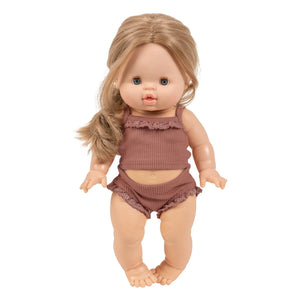Minikane - Eleanor Baby with Ribbed Knit Set