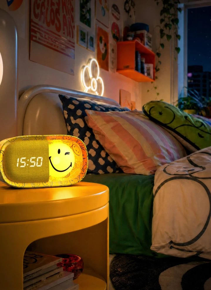 MOB - Dreamy Alarm Clock - MOB x Smiley World | Yellow