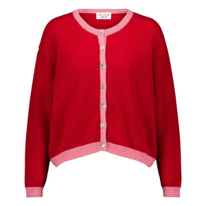 Elise Chalmin - Julia Cardigan | Pink/Red