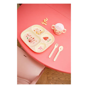 Rice - Fairy Tale melamine lunch box | Pink