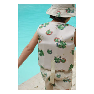 Konges Sløjd - Wish Me Luck Swim Vest | Off-White