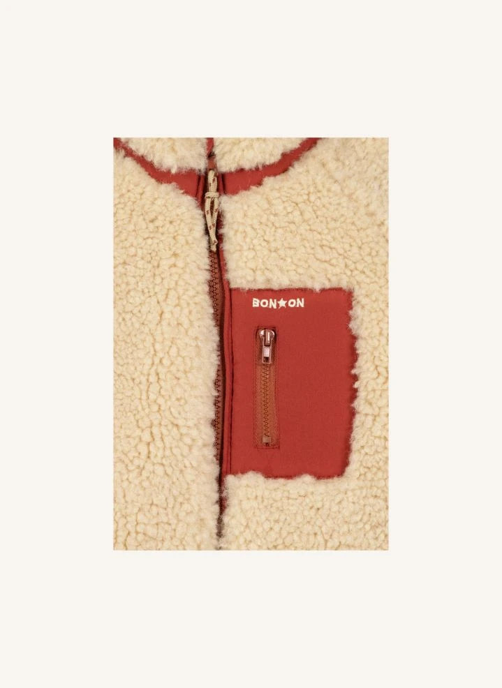 Bonton - Pao Sherpa Ceket | Bej