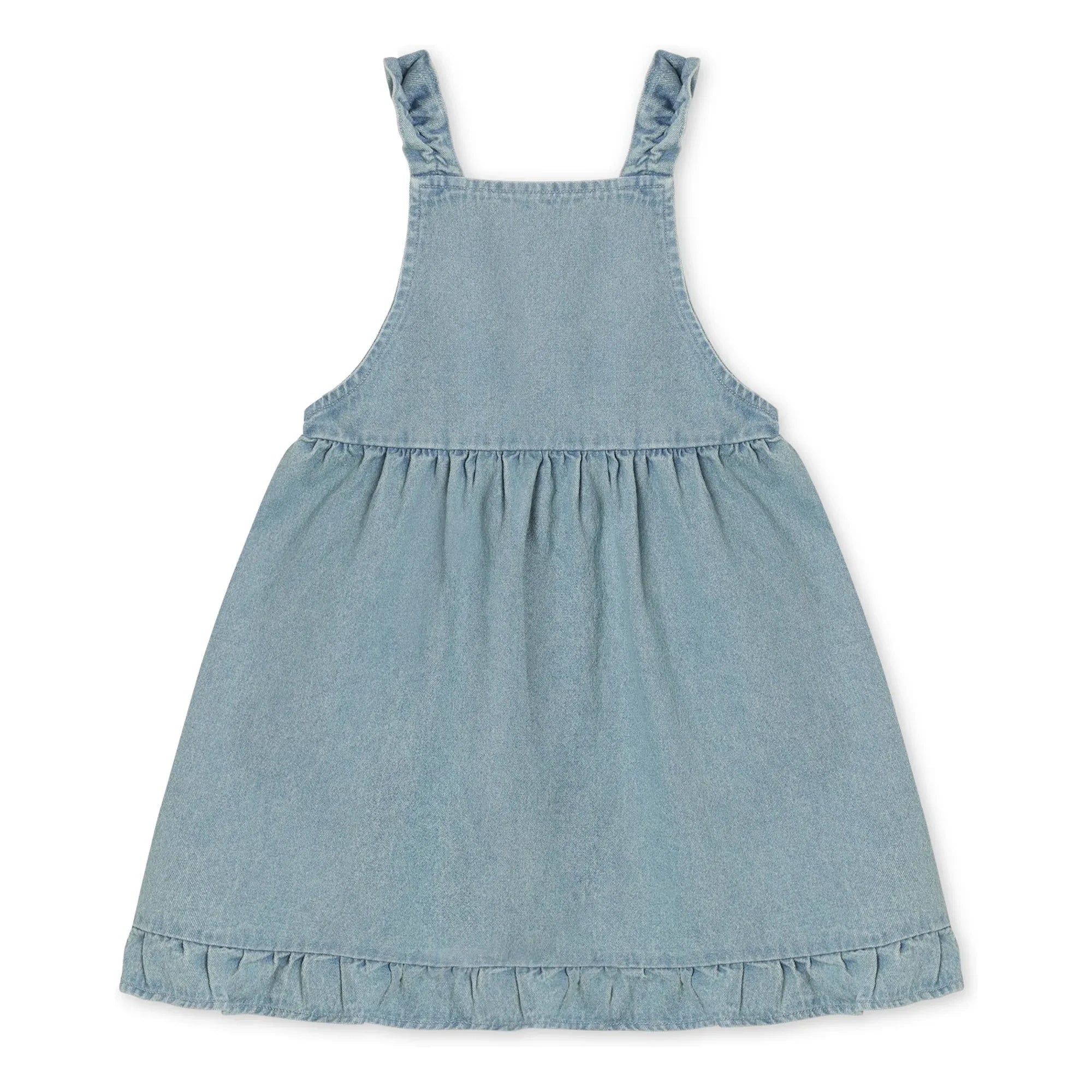 Fliink - Don Denim Romper Dress | Light Blue