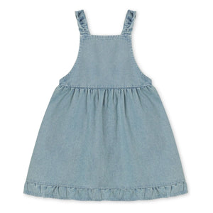 Fliink - Don Denim Romper Dress | Light Blue