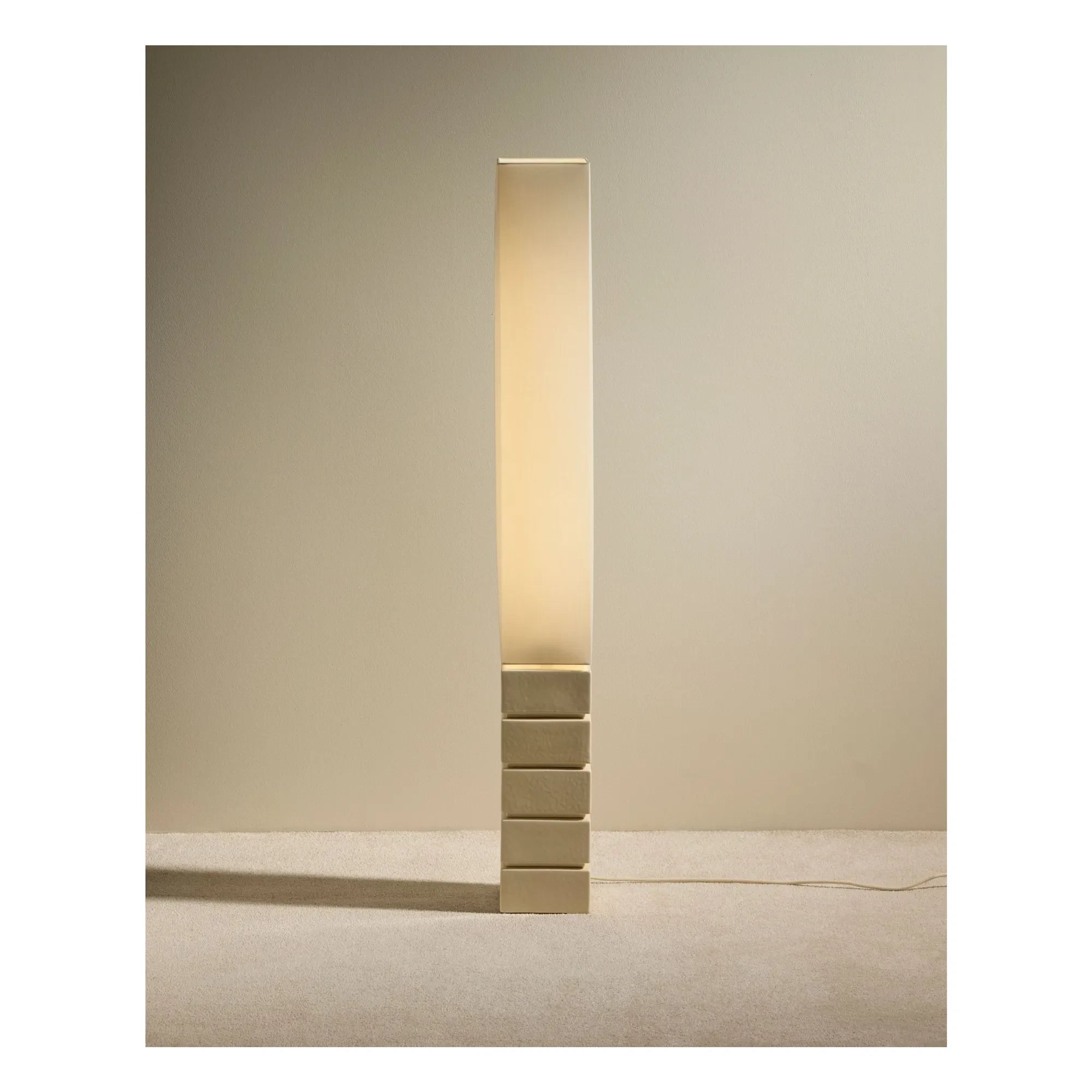 Maison Sarah Lavoine - Tower Base Lamp | Ecru