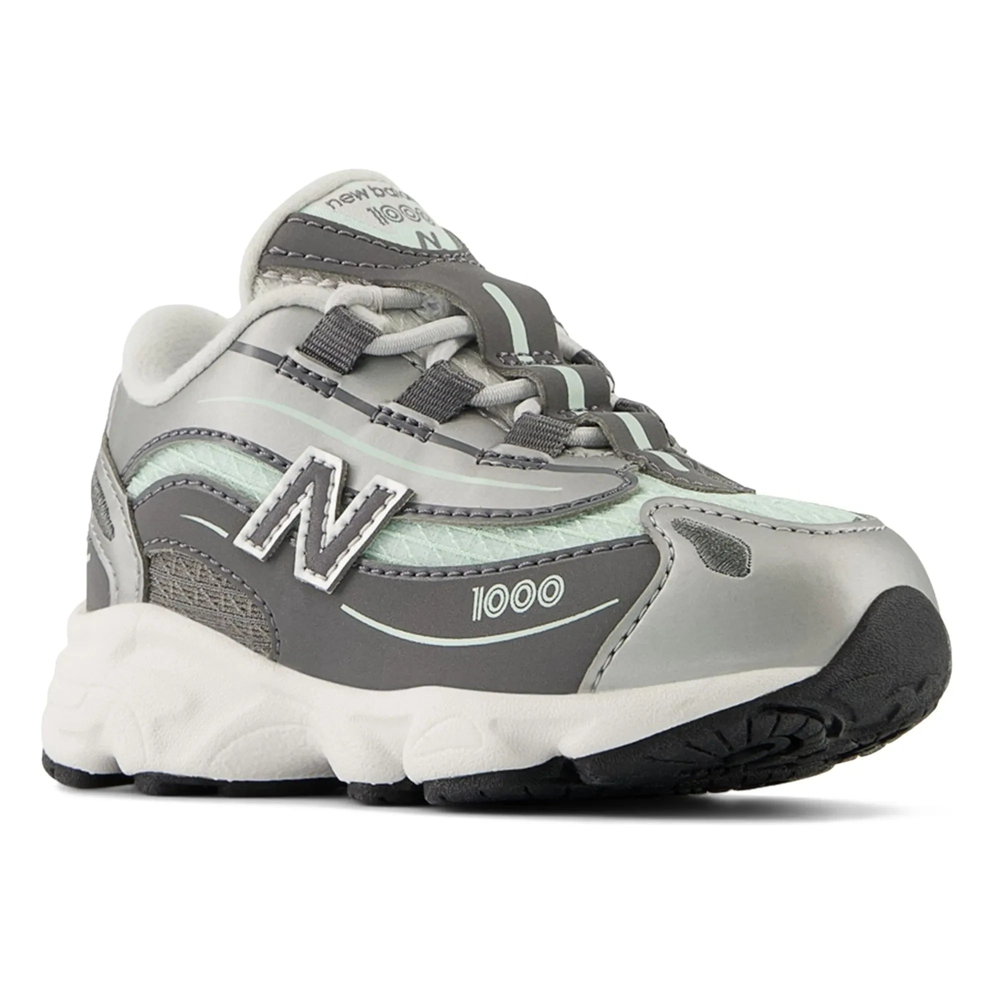 New Balance - Elastic Lace Sports Shoes 1000 | Turquoise