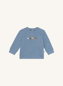 Stella McCartney Kids - Horse Sweatshirt | Blue