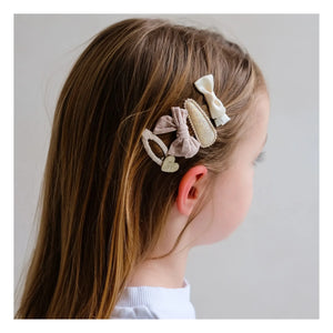 Mimi & Lula - 14-piece Glitter Hair Clips and Hairpin Set | Gold