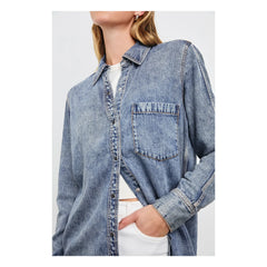 Rails - Atticus Shirt | Medium Blue