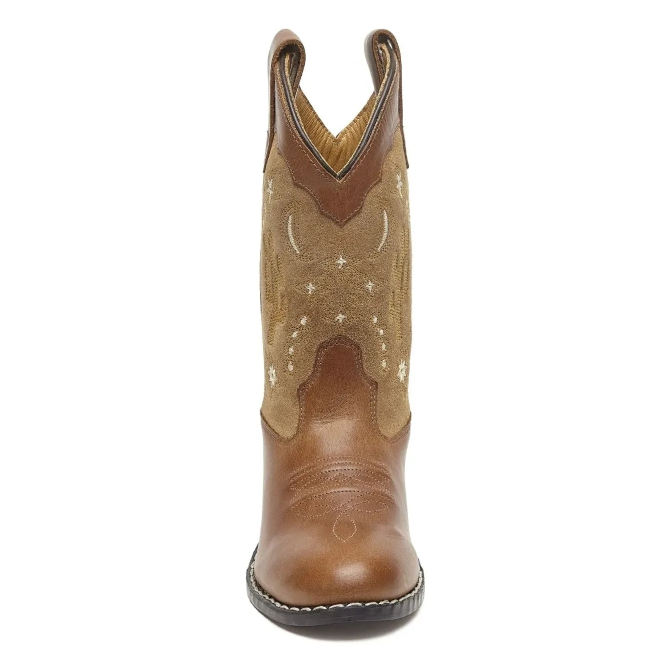 Bootstock - Yucca Leather Santiags | Brown