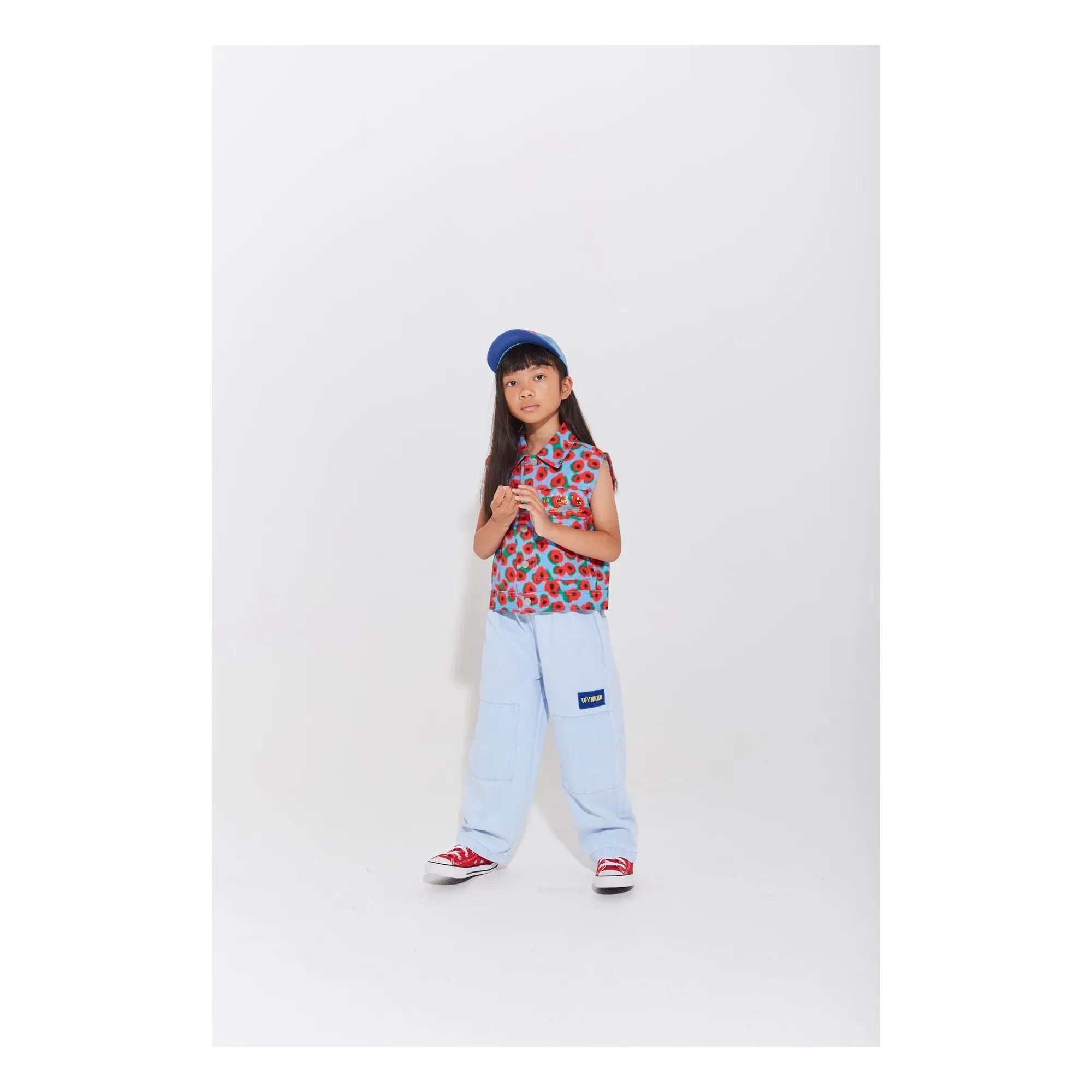 Wynken - Wide Pocket Jeans | Light Blue