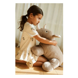 Liewood - Ilford Peach Organic Cotton T-Shirt and Shorts Set | Ecru