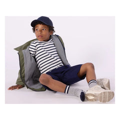 Petit Bateau - Iconic Recycled Fibers Raincoat | Khaki
