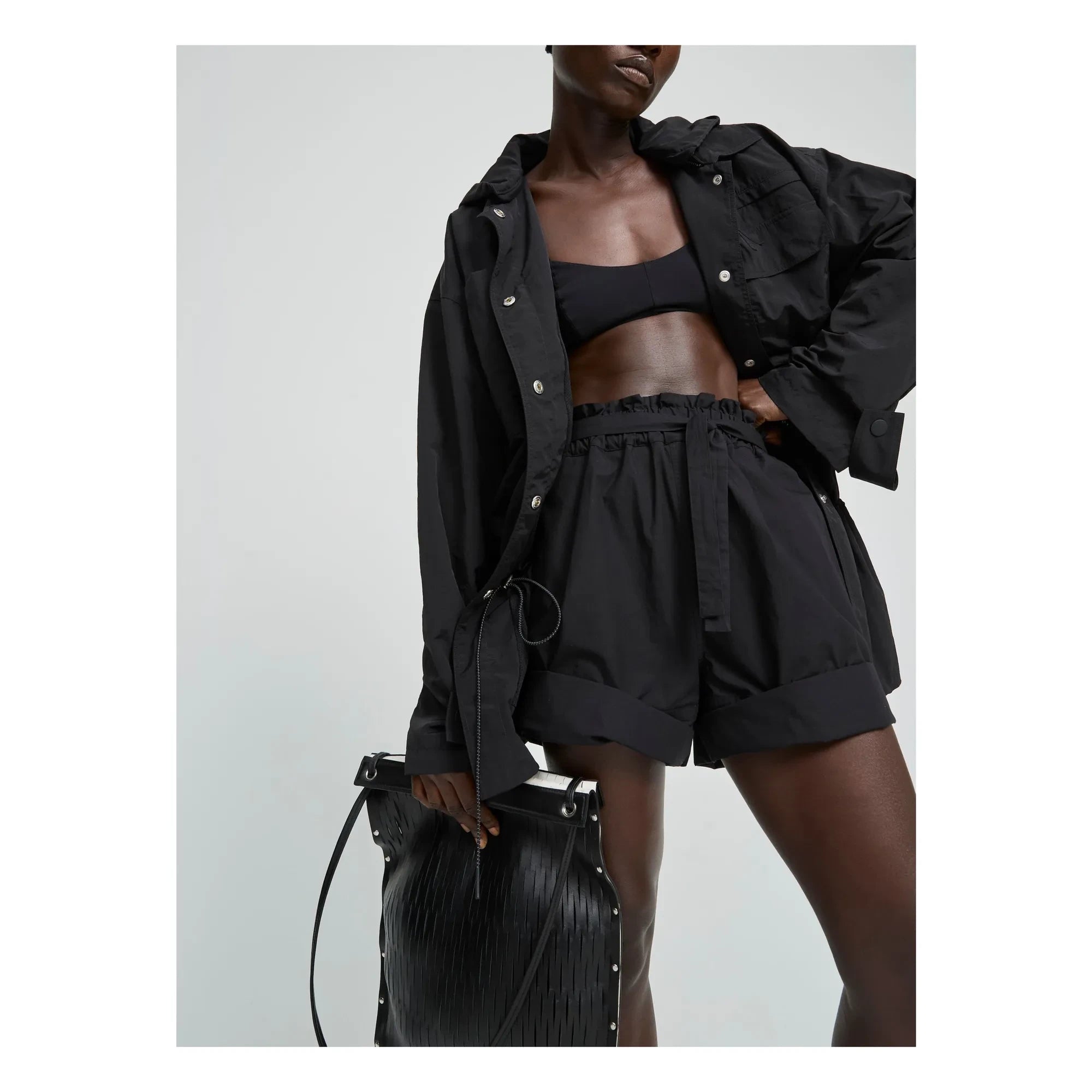 Laurence Bras - Babar Cotton Shorts | Black