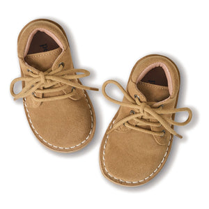 Petit Nord - Classic Lace-Up Boots | Beige