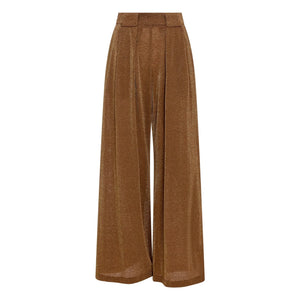 Momoni - Aspen Metallic Pants | Tobacco