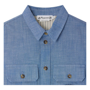 Bonpoint - Eddy Chambray Organic Cotton Shirt | Blue