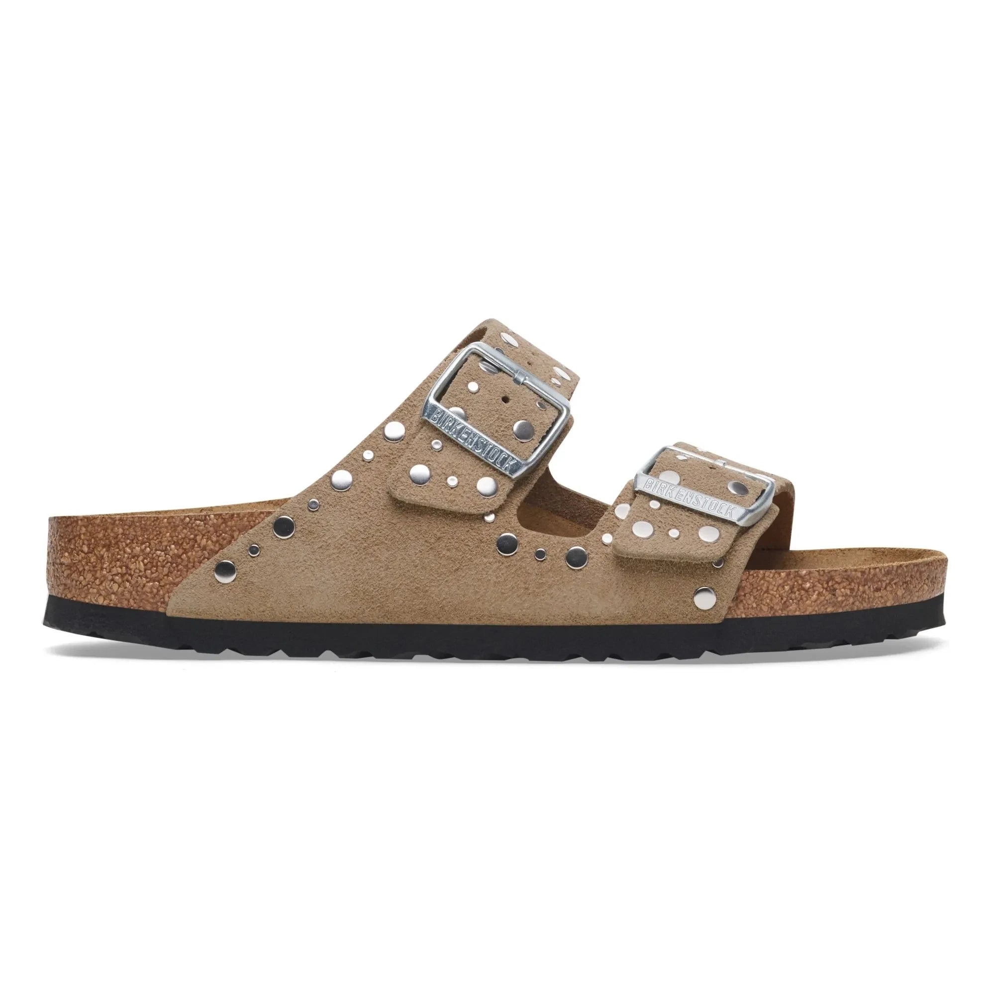 BIRKENSTOCK - Arizona Rivet Sandals Sweden | Taupe Brown