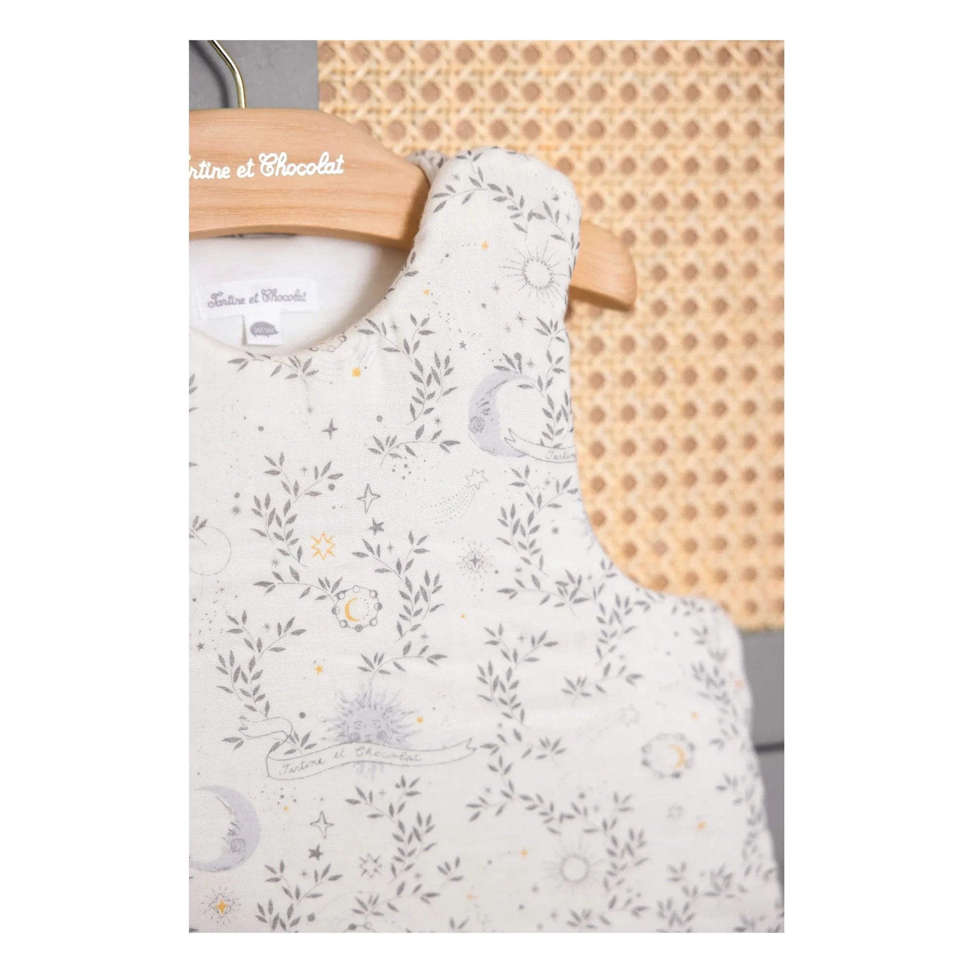 Tartine et Chocolat - Rêve étoilé Sleep Sack | Ecru