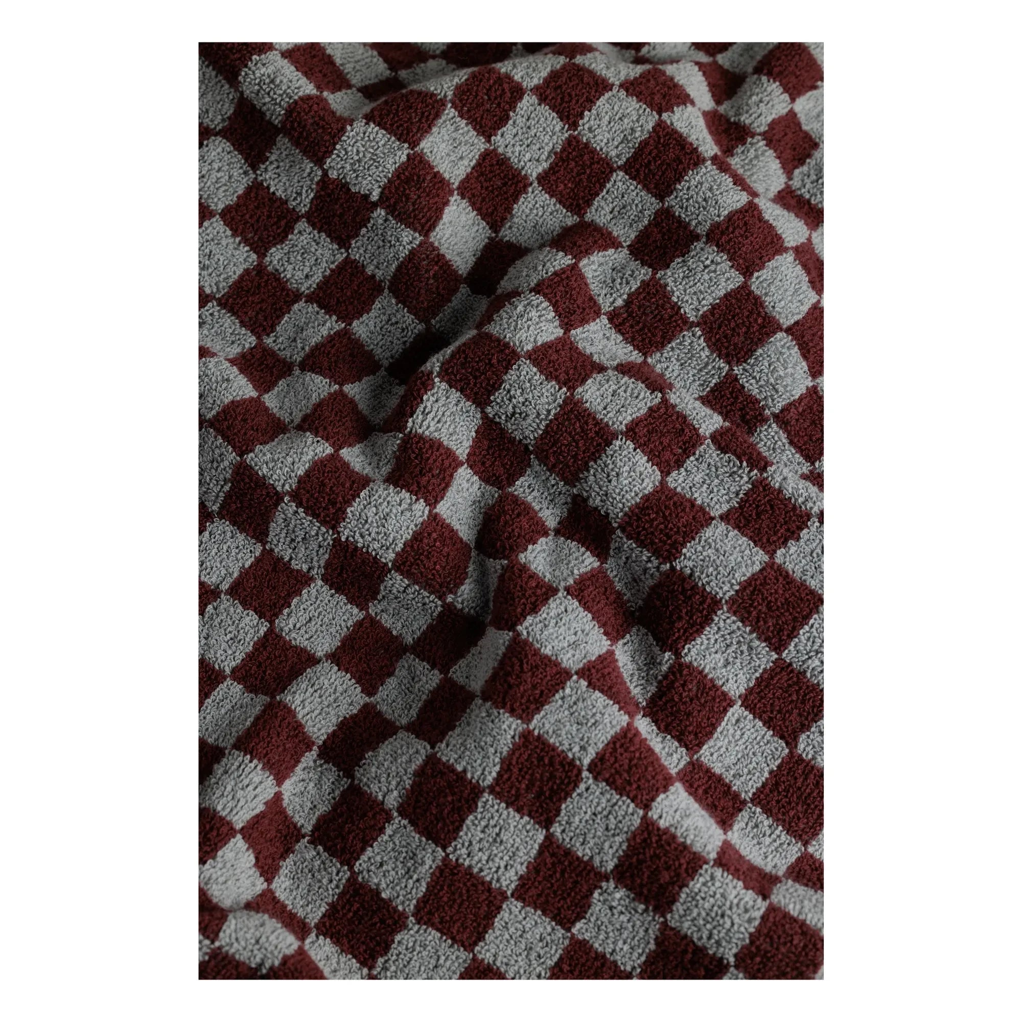 Baina - Josephine guest towel | Burgundy