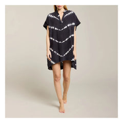 Maison Saint Julien - Propriano Batik Tunik | Klasik lacivert