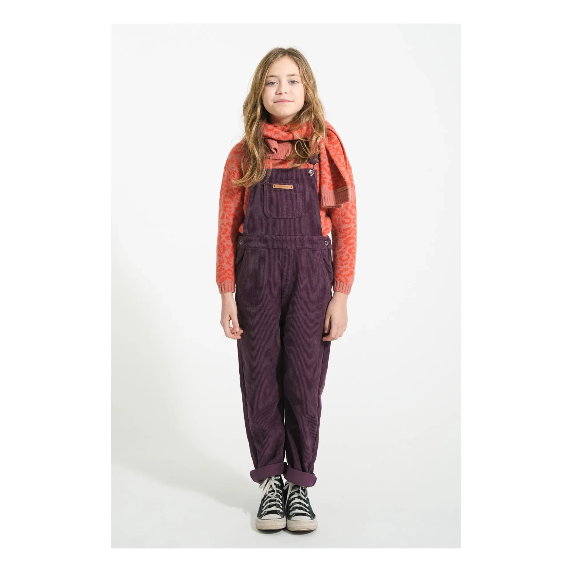 Piupiuchick - Velvet Jumpsuit | Eggplant