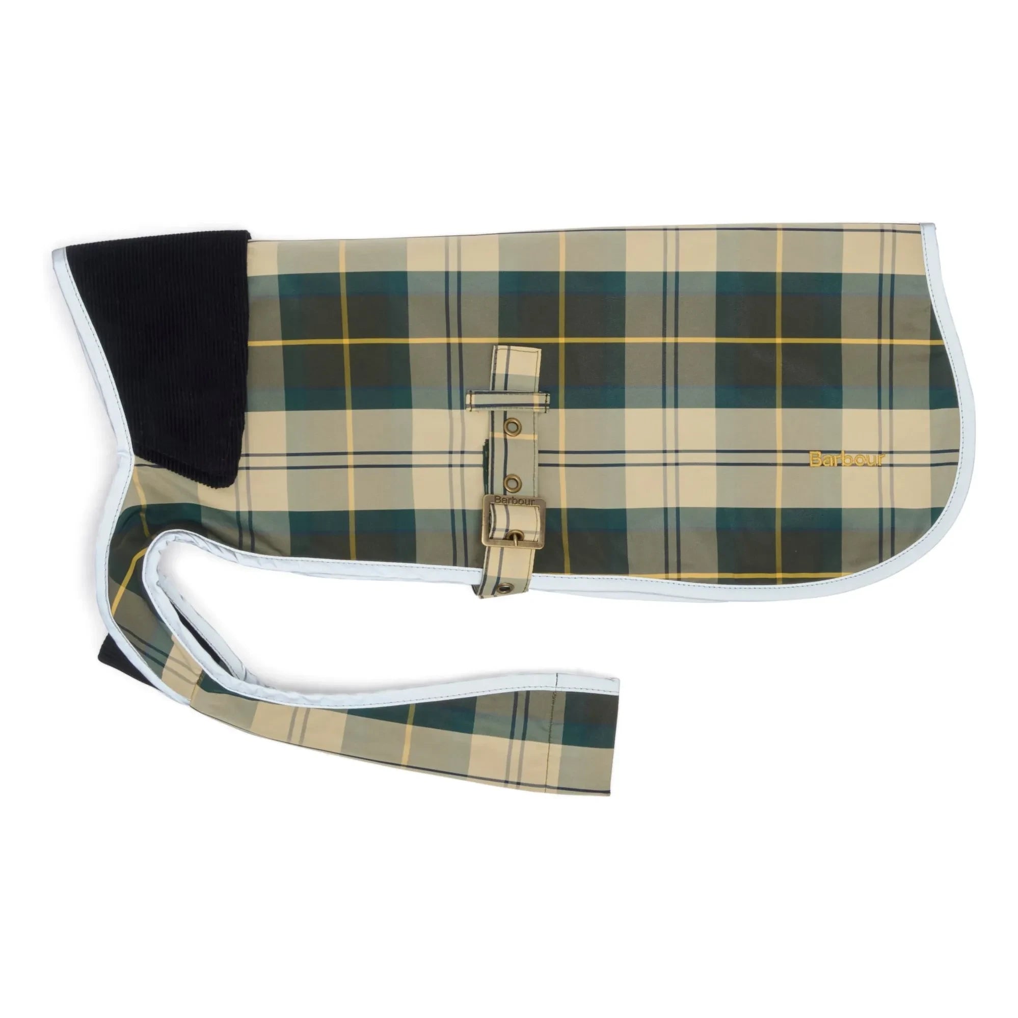 Barbour - Waterproof plaid dog jacket | Beige