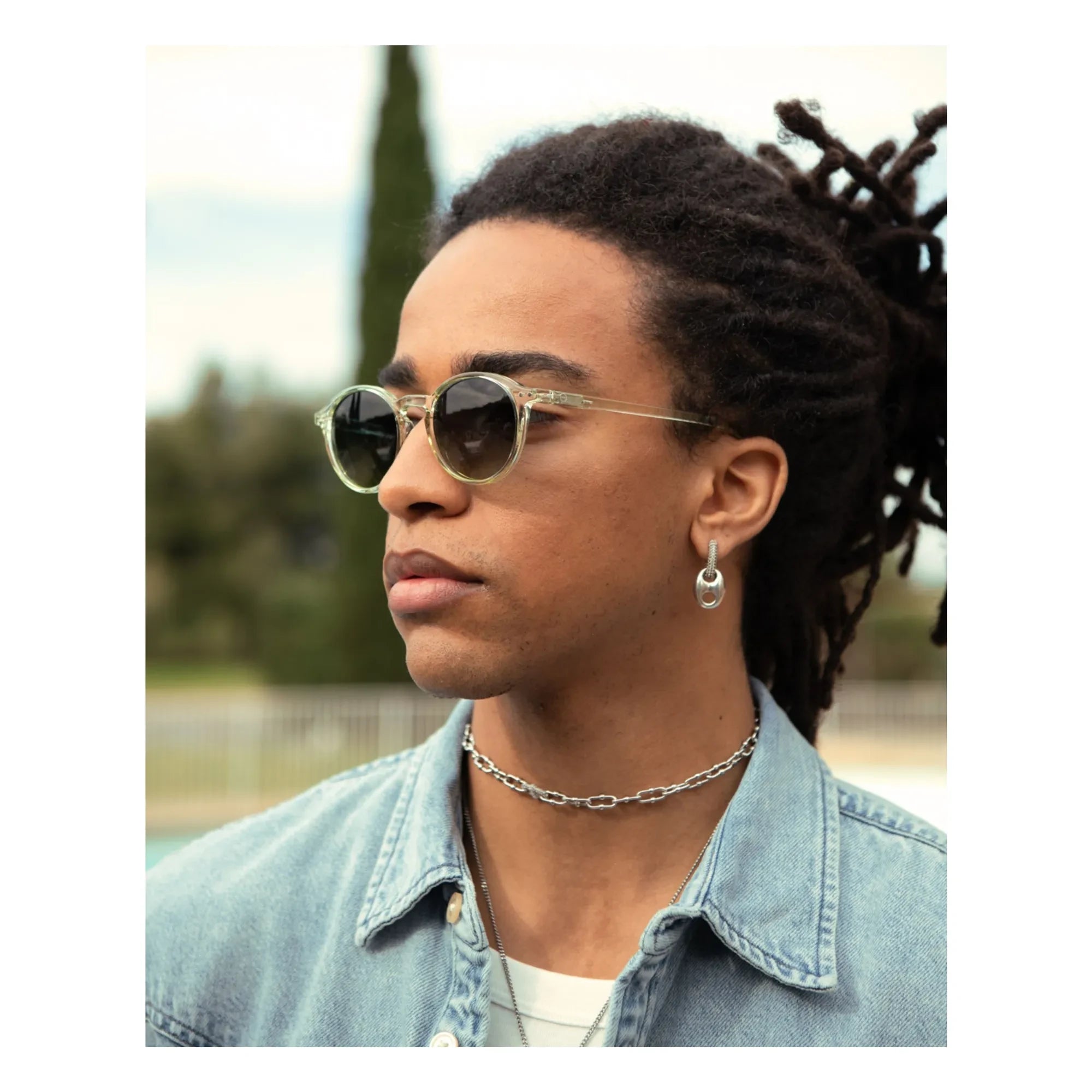 IZIPIZI - Polarized Sunglasses #D | Light green