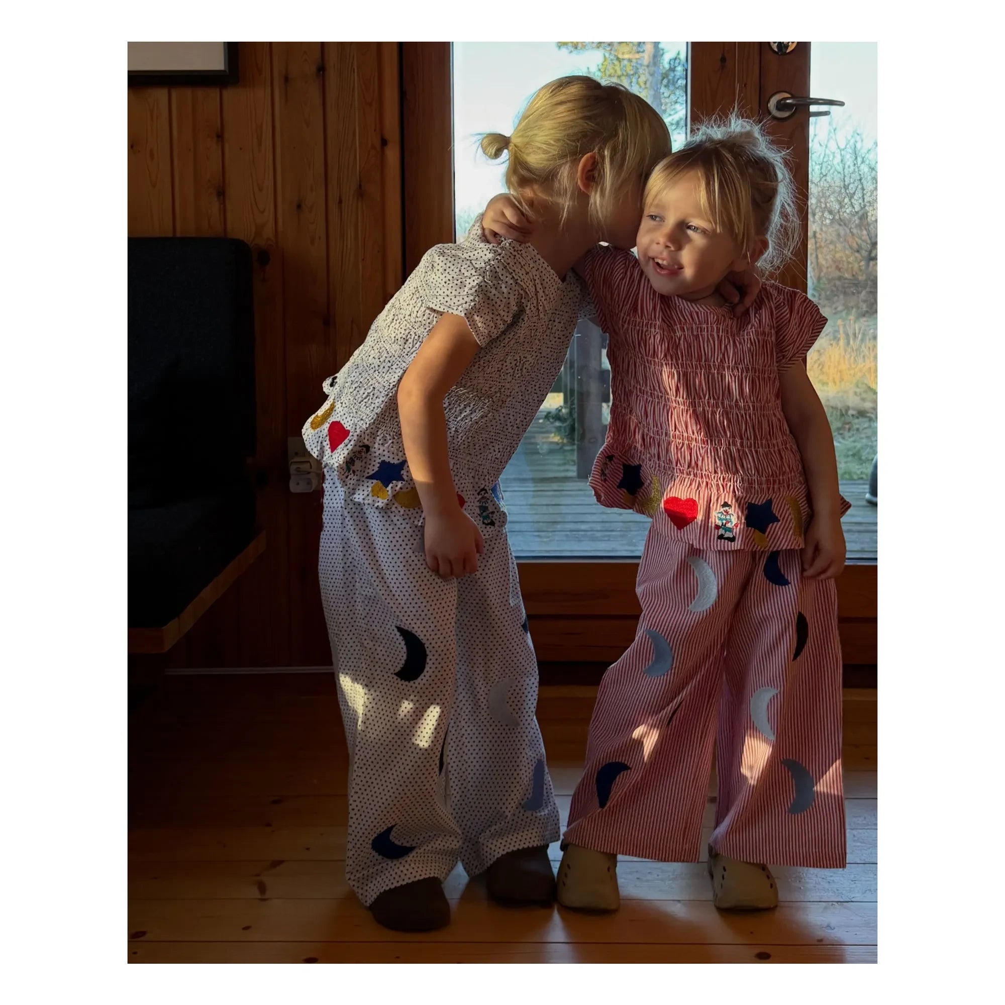 SISSEL EDELBO - Top Smocké Stripe - Kids Collection | Red