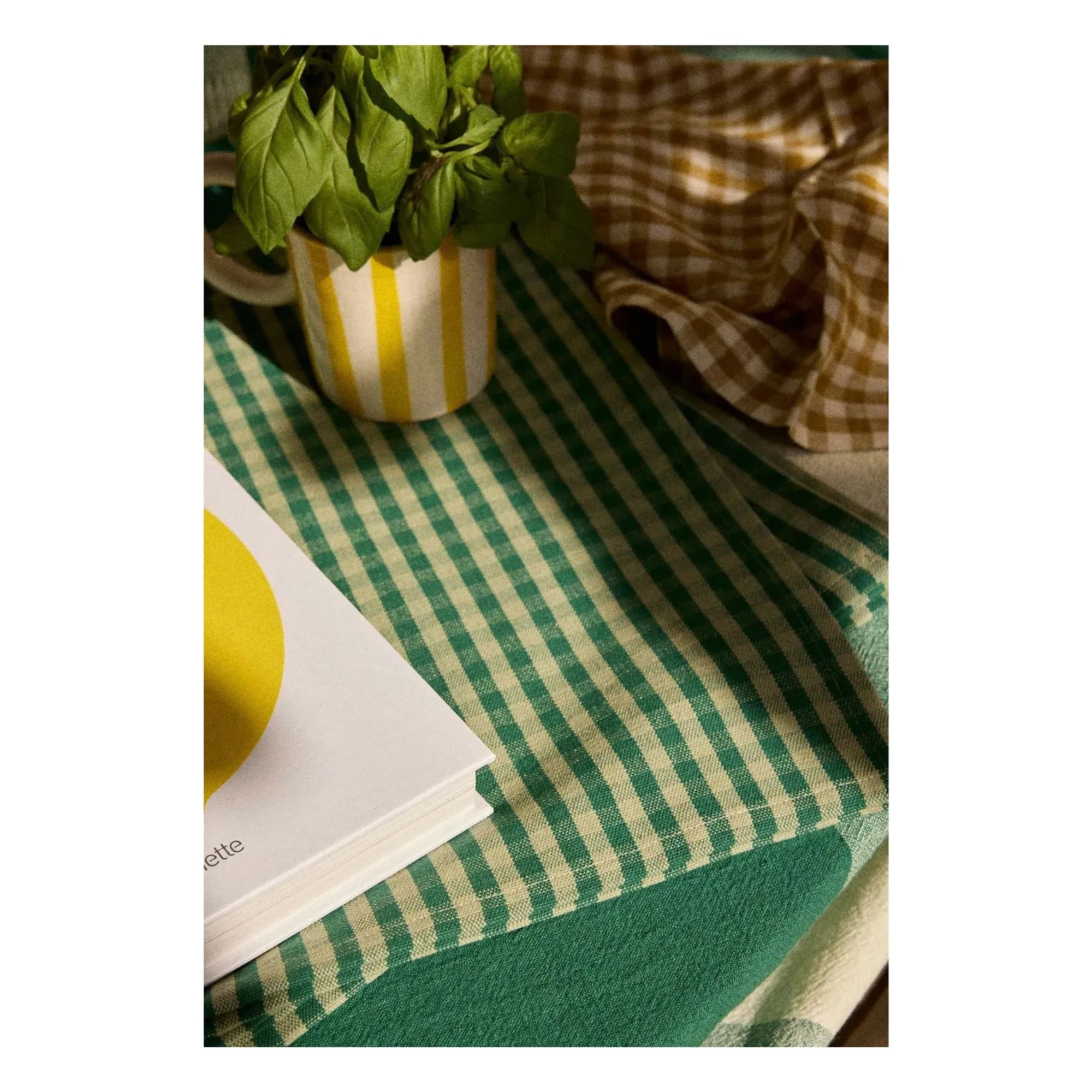 Gabrielle Paris - Vichy Placemat | Mint Green