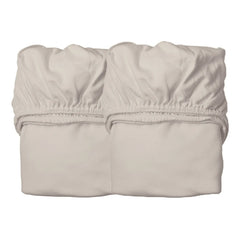 Leander - Organic Cotton Fitted Sheets - 2 Pack | Beige