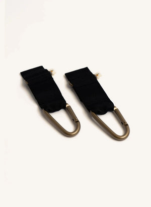 Konges Sløjd - Stroller Clips - Set of 2 | Black