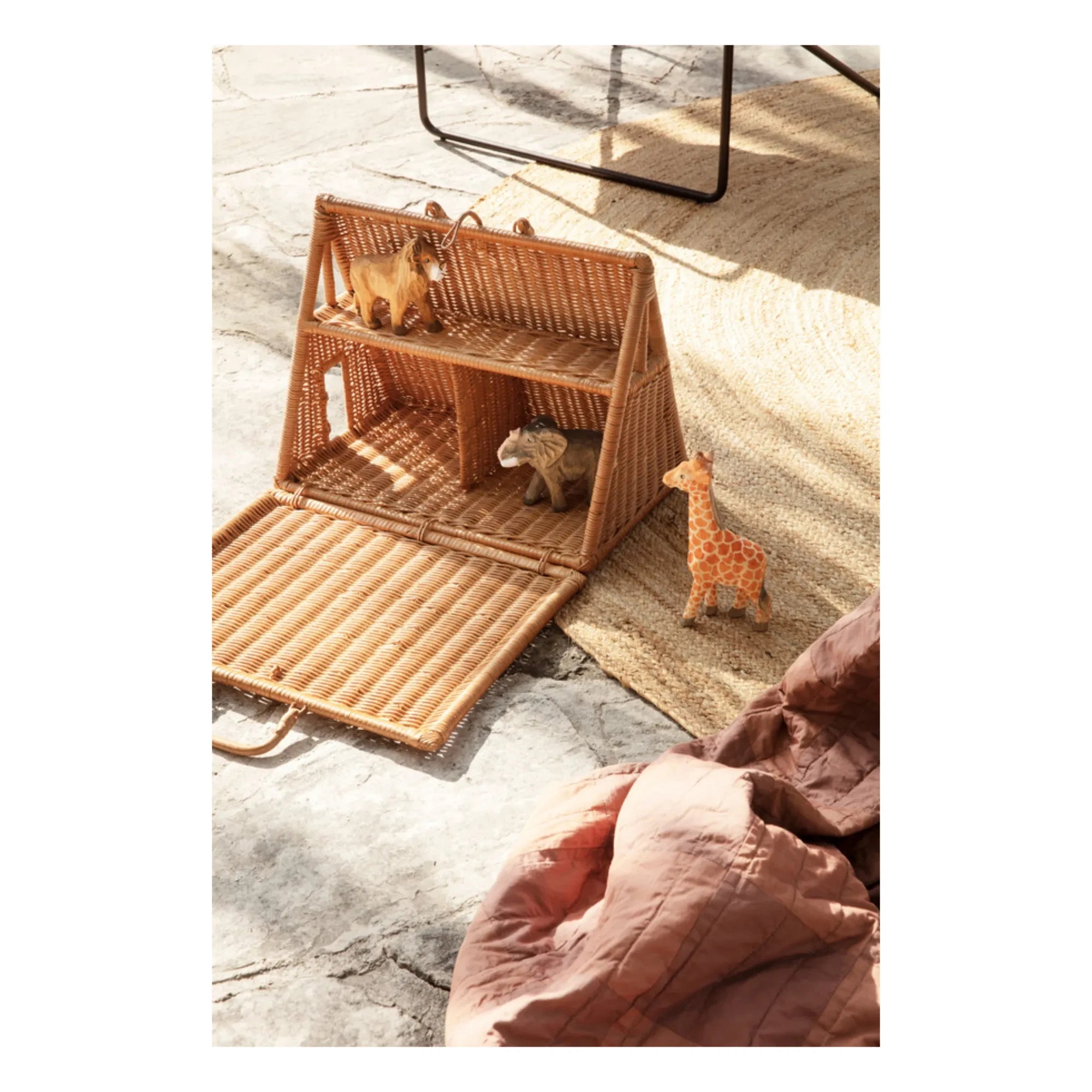 Ferm Living Kids - Knitted Rattan House