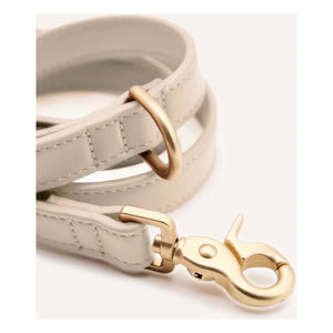 Cafide - Vegan Leather Dog Collar | Beige