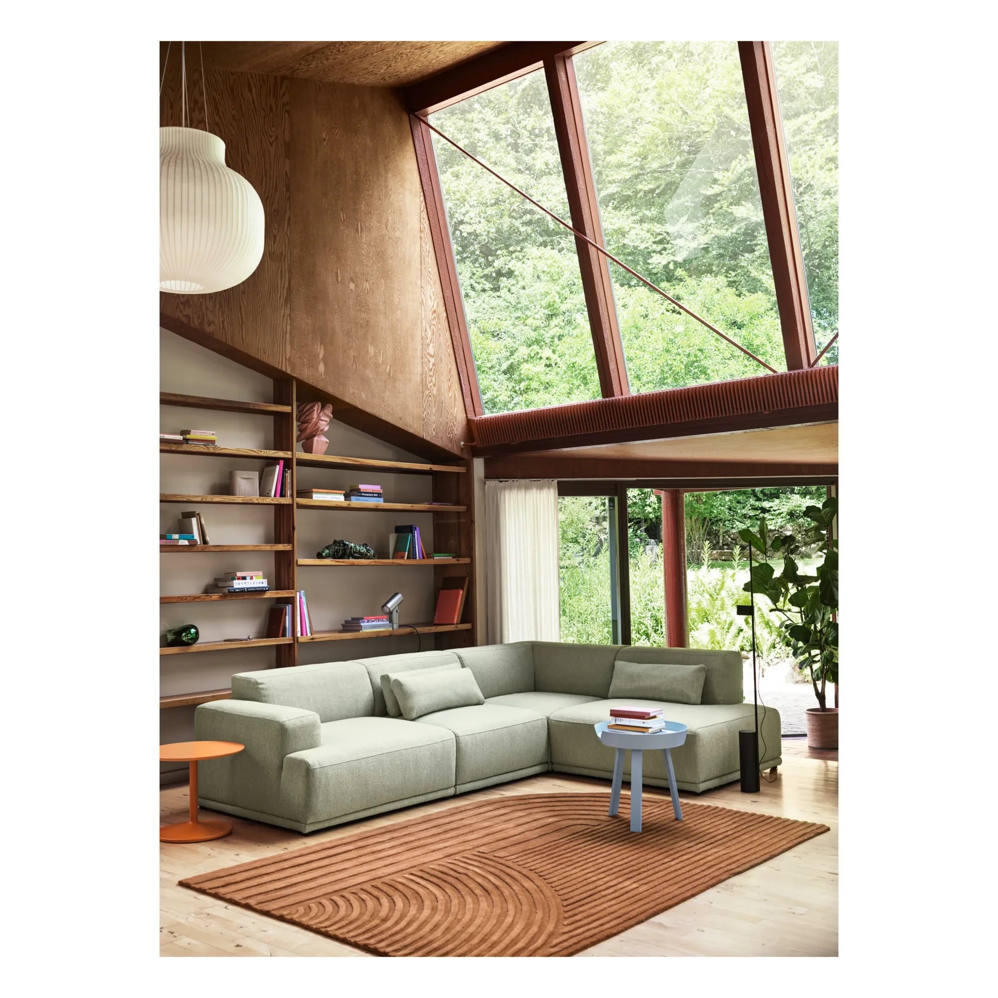 Muuto - Relevo Rug - Studio Pepe | Orange Rouille