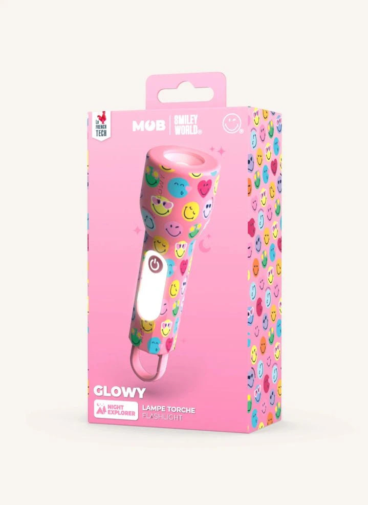 MOB - Glowy Lantern - MOB x Smiley World | Pink