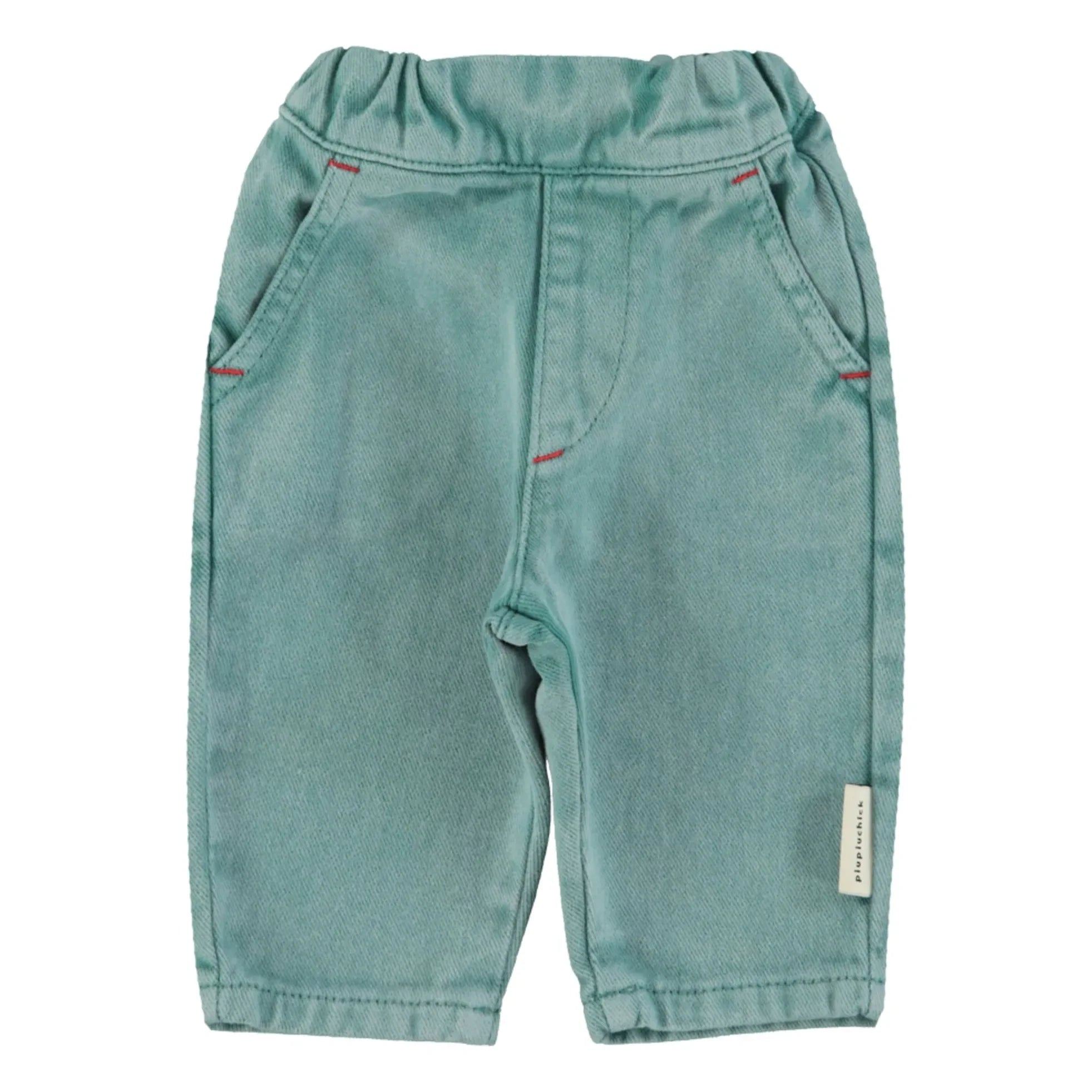Piupiuchick - Plain Baby Jeans | Green