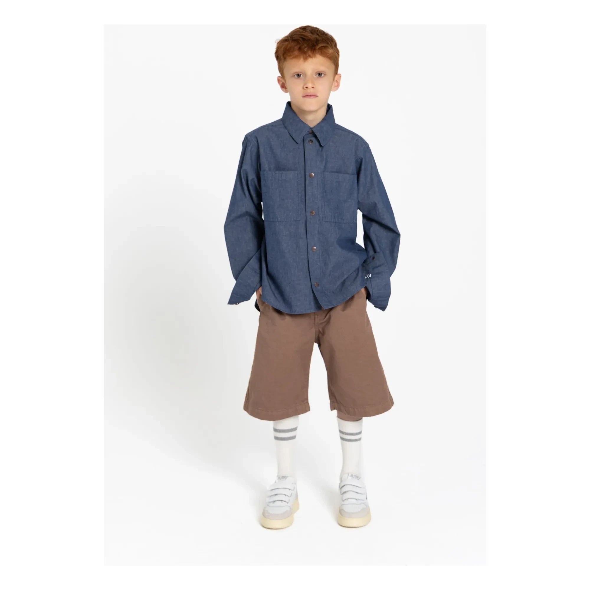 Finger in the Nose - Enara Denim Shirt | Blue