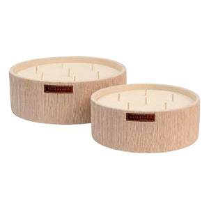 Côté Bougie - Çizgili Düz Mum - Dates