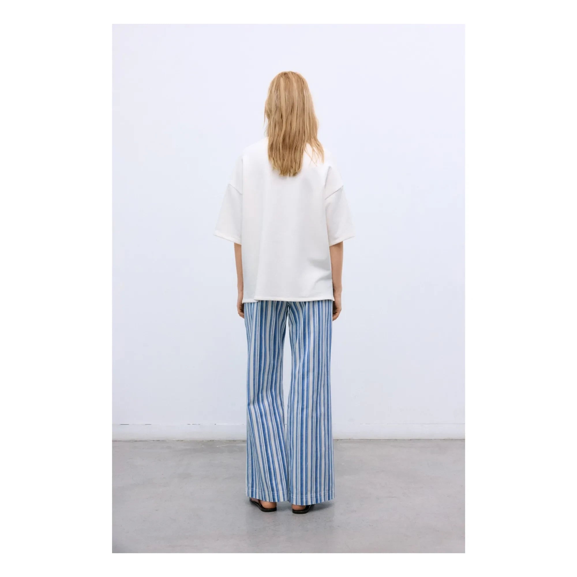 the new society - Ivy Coton T-Shirt | White