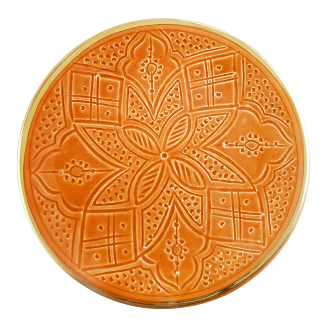 Chabi Chic - Printed Plate | Terracotta