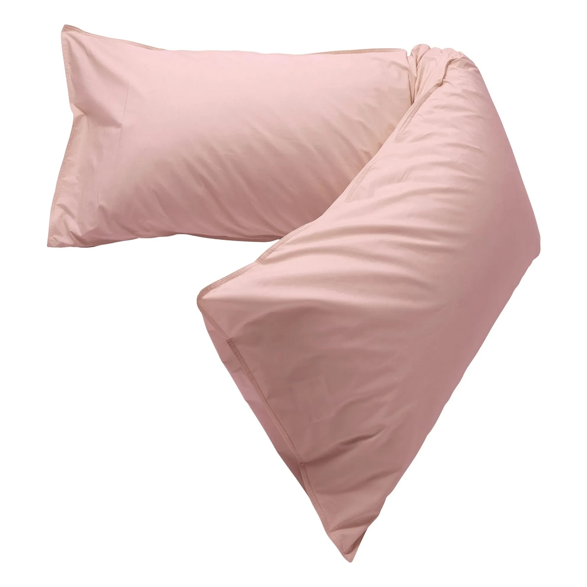 Suite 702 - Organic percale pillowcase Bedmate pillow - Dust Rose | Dust Pink