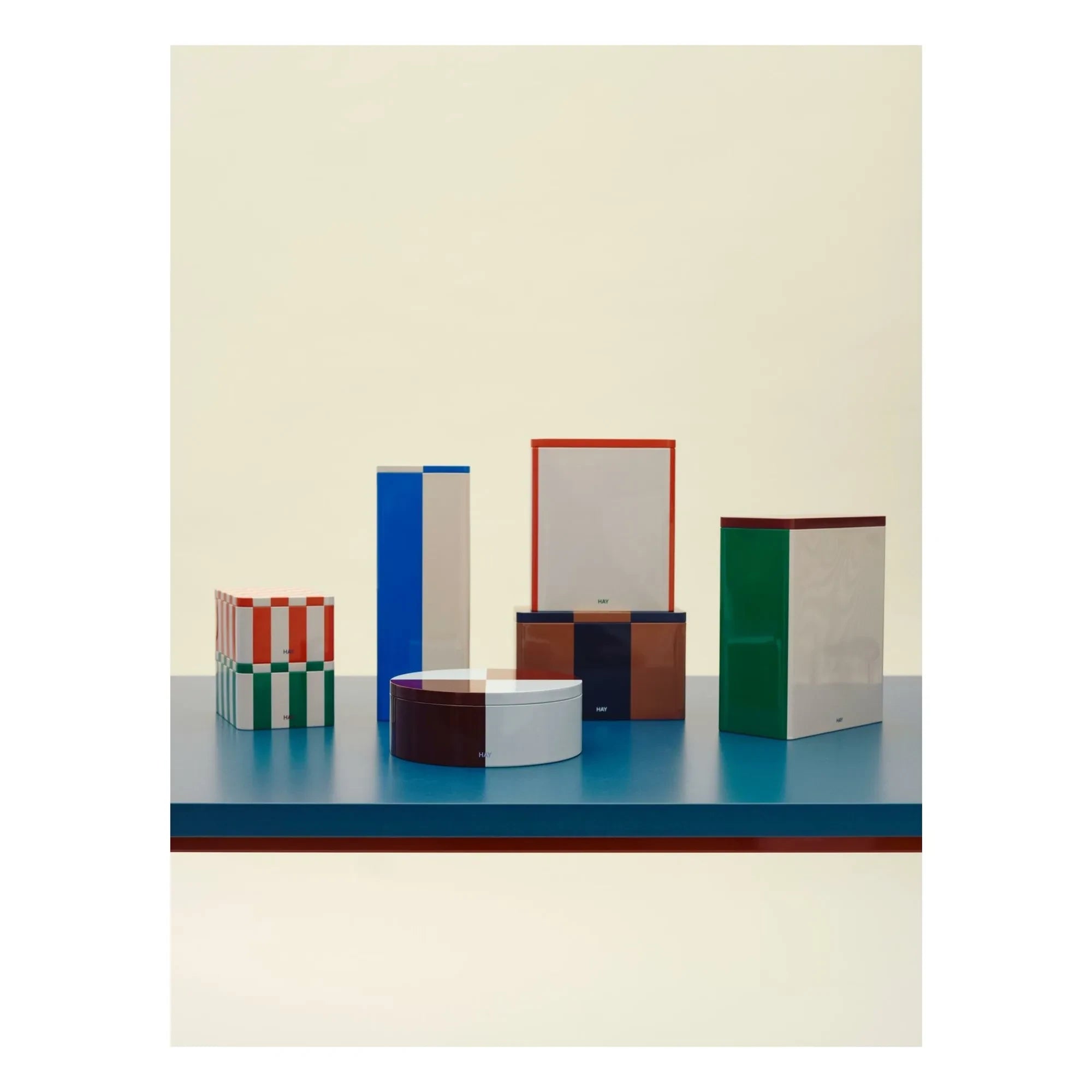Hay - Tin Storage Box | Red
