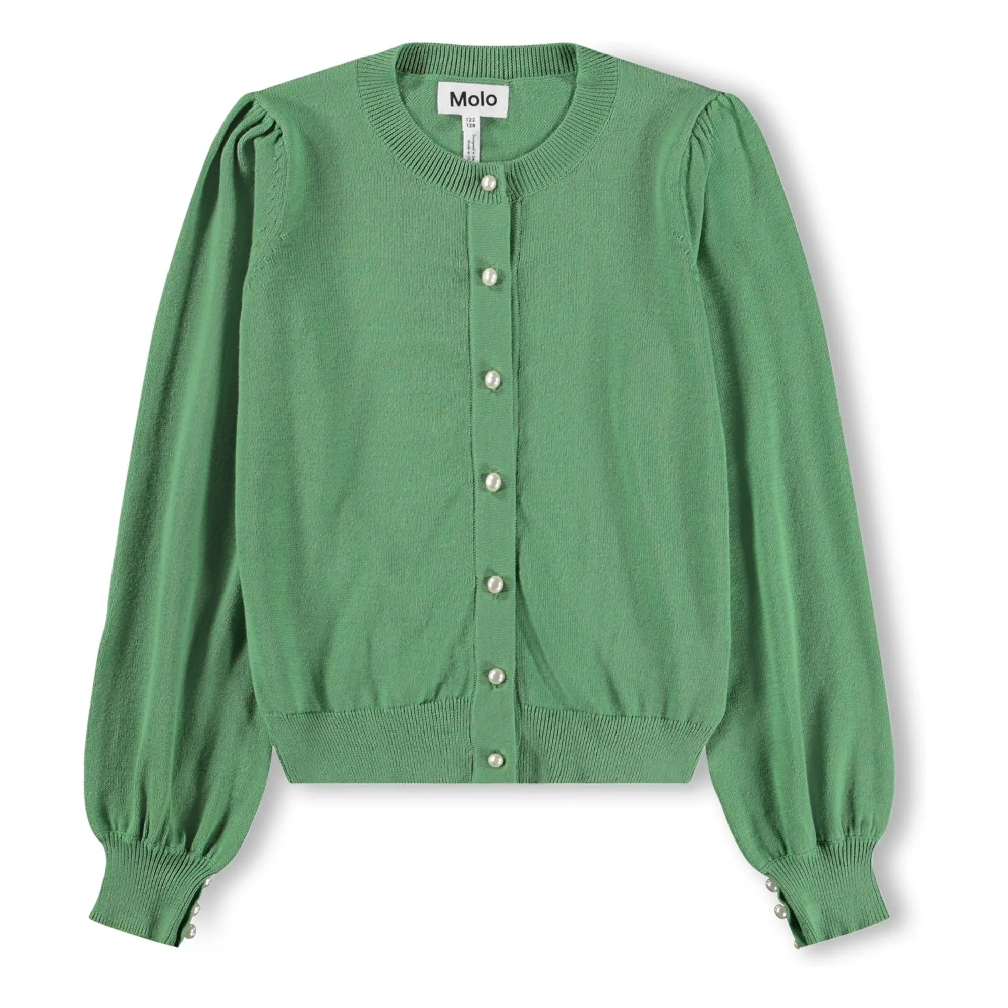 Molo - Guinevere Organic Cotton Cardigan | Green