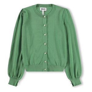 Molo - Guinevere Organic Cotton Cardigan | Green