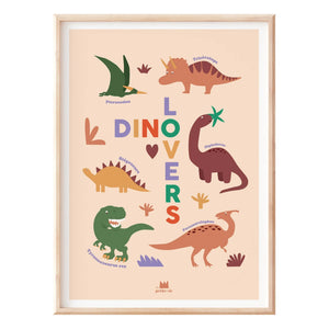 My Little Life - Dinosaur Educational Poster